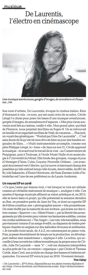 delaurentis-depeche-article